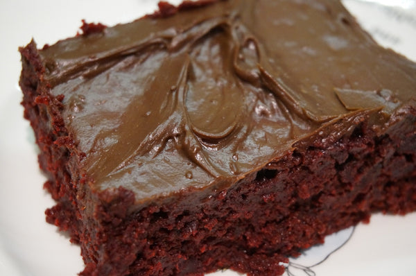 Delicious, healthy, gluten-free, vegan chocolate cake recipe from Belgium