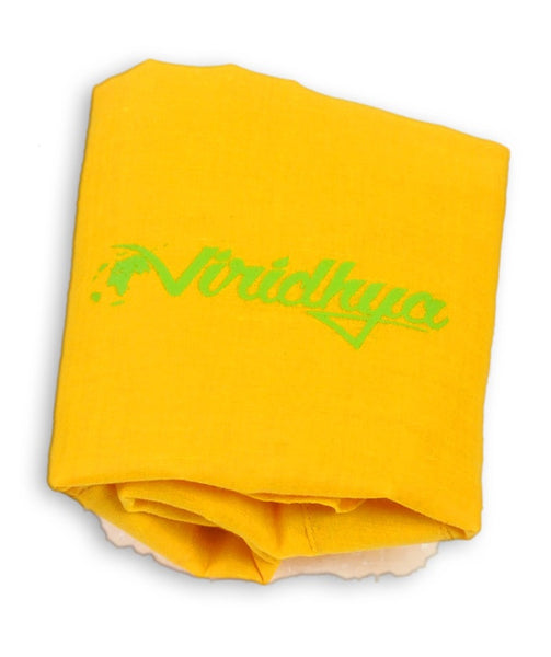 Eco-friendly shoulder bag in sunrise yellow